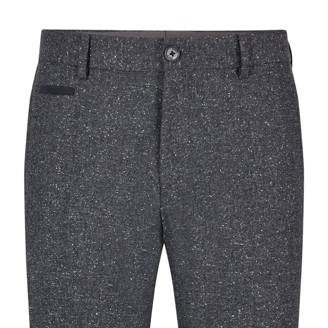 BOSS BLACK HERITAGE - Our sophisticated all time classics: Explore highest quality fabrics and perfectly tailored timeless fits - SLIM-FIT TROUSERS - SLIM-FIT HERITAGE TROUSERS WITH WELT POCKETS - Wool blend