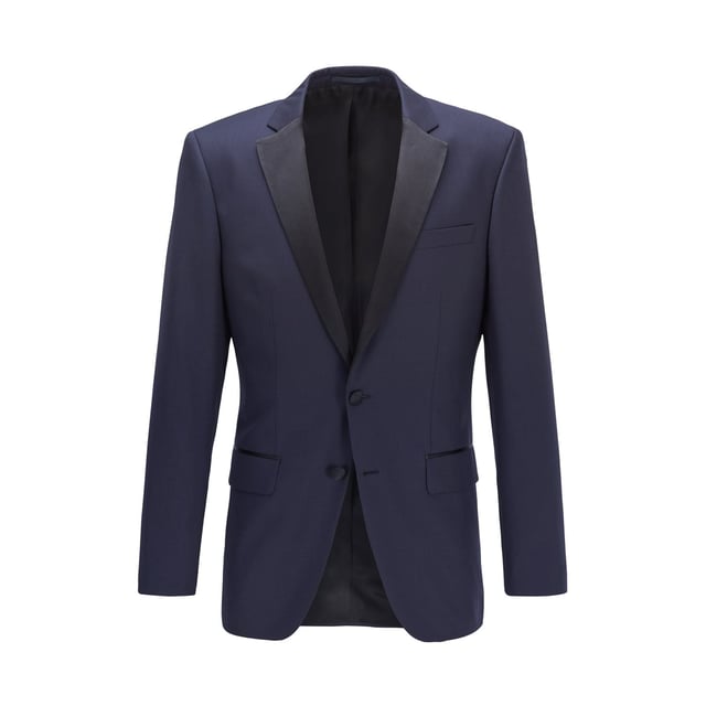 Men's Boss Hence Blazer Jacket.- Notch lapels.- Button closure.- Flap pockets.- Button cuffs.- Side vent.- Fully lined. Material: 100% Virgin Wool. Ref: 50375810401.