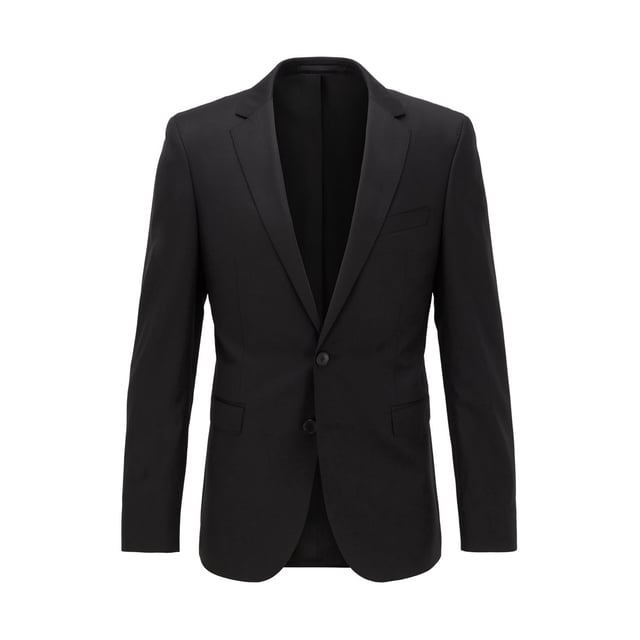 Men's Boss Ryan Blazer Jacket.- Notch lapel collar.- Single breasted button-through fastening on the front.- Two flap welt pockets and a discreet chest pocket.- Inner pockets.- Soft inner lining.- Signature branding.- Main material: 100% Wool. Lining: 52% Acetate, 48% Viscose. Dry clean only. Ref: 50318525001.