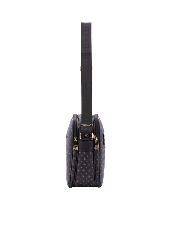 Crossbodytas voor dames met ritssluiting. één met binnenzakken met ritssluiting. twee vooraan met ritssluiting en twee achteraan met externe zakken met ritssluiting. verstelbaar in stoffen schouderband. ontbrekend handvat. Drie binnenvakken.  extern materiaal. gevoerd met polyester binnenkant. Afmetingen: 24x29x11 cm. Modeproduct