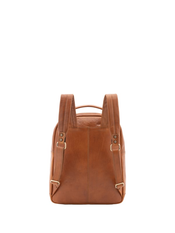 Alessia Firenze Mochila Unisexo Mochila unisex. El cierre es con cremallera. Los bolsillos internos son uno abierto. En la parte delantera hay dos bolsillos externos con cremallera. La bandolera es ajustable en piel. El mango es de piel. Hay un compartimento interno. El material exterior es 100% Piel Auténtica. Internamente está forrado en algodón. Medidas: 39x31x10 cm. Hecho en Italia