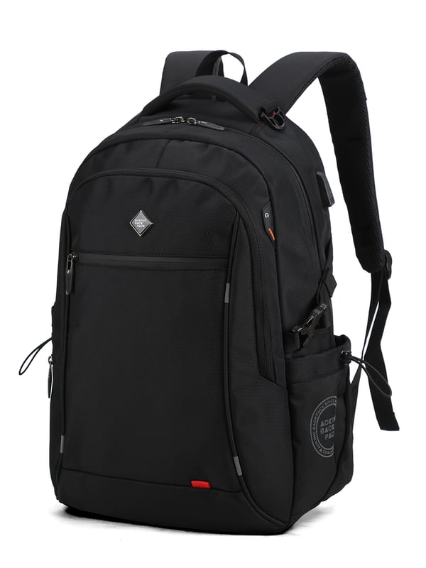 Aoking Mochila Hombres Mochila de hombre. El cierre es con cremallera. Los bolsillos internos son bolsillos multifuncionales. Los bolsillos externos son dos frontales con cremallera y dos bolsillos laterales abiertos. La bandolera es ajustable en tela. El mango es de tela. Hay dos compartimentos internos. El material exterior es 100% Poliéster. Internamente es 100% Poliéster. Medidas: 34x48x16 cm. Producto de moda