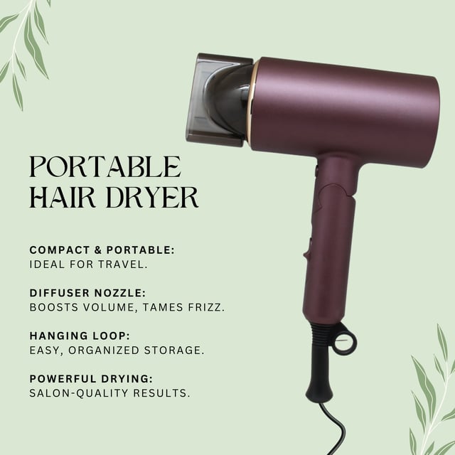Portable Hair Dryer 0