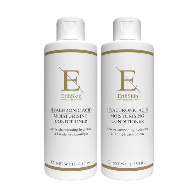 2x Hyaluronic Acid Moisturising Conditioner 1L Instantly hydrates and nourishes the hair - Supercharged with hydrating hyaluronic acid - Silky cream formula with luxury scent. Give your hair a burst of hydration with Hyaluronic acid conditioner. Usage: After washing, squeeze out excess water. Massage evenly through hair, then rinse away.