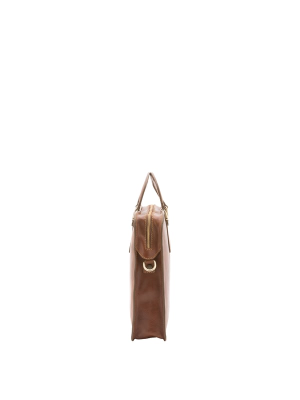 Unisex-Handtasche mit Reißverschluss. zwei offene Innentaschen. fehlende Außentaschen. verstellbarer und abnehmbarer Schultergurt aus Leder. im Ledergriff. ein Innenfach.  Außenmaterial. Innenfutter aus echtem Leder. Maße: 40x30x8 cm. Hergestellt in Italien