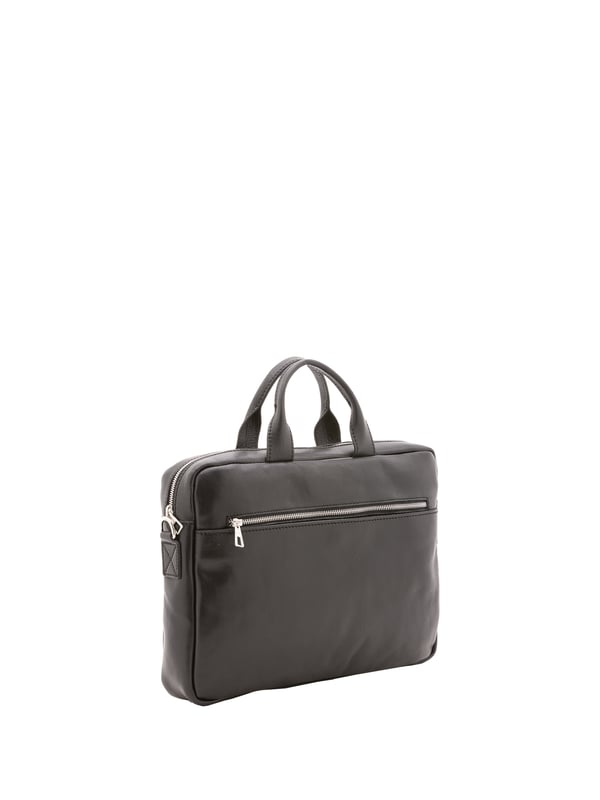 Alessia Firenze Handtasche Unisex Unisex-Handtasche mit Reißverschluss. zwei offene Innentaschen. Eine Vorderseite mit Reißverschluss und eine Rückseite mit Reißverschluss-Außentaschen. verstellbarer und abnehmbarer Schultergurt aus Leder. im Ledergriff. zwei Innenfächer. Außenmaterial. Innen mit Baumwolle gefüttert. Maße: 37x27x6 cm. Hergestellt in Italien