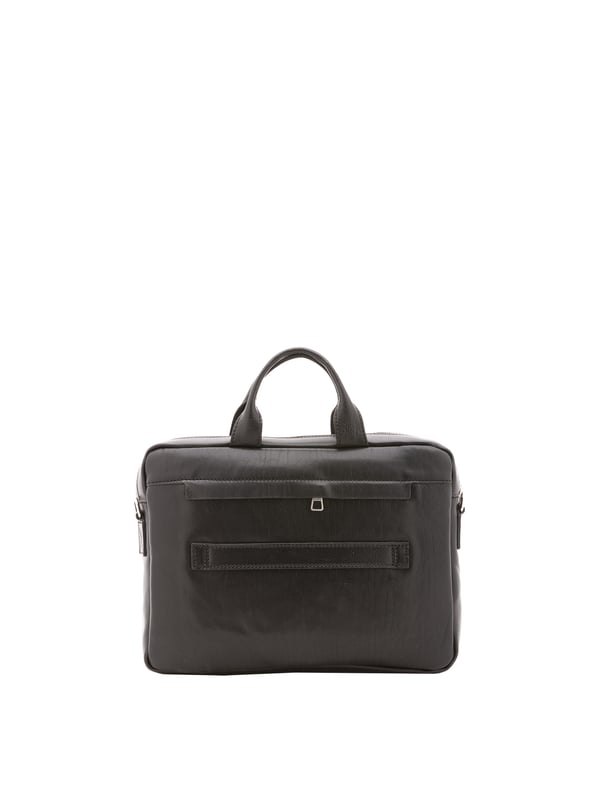 Alessia Firenze Handtasche Unisex Unisex-Handtasche mit Reißverschluss. zwei offene Innentaschen. Eine Vorderseite mit Reißverschluss und eine Rückseite mit Reißverschluss-Außentaschen. verstellbarer und abnehmbarer Schultergurt aus Leder. im Ledergriff. zwei Innenfächer. Außenmaterial. Innen mit Baumwolle gefüttert. Maße: 37x27x6 cm. Hergestellt in Italien