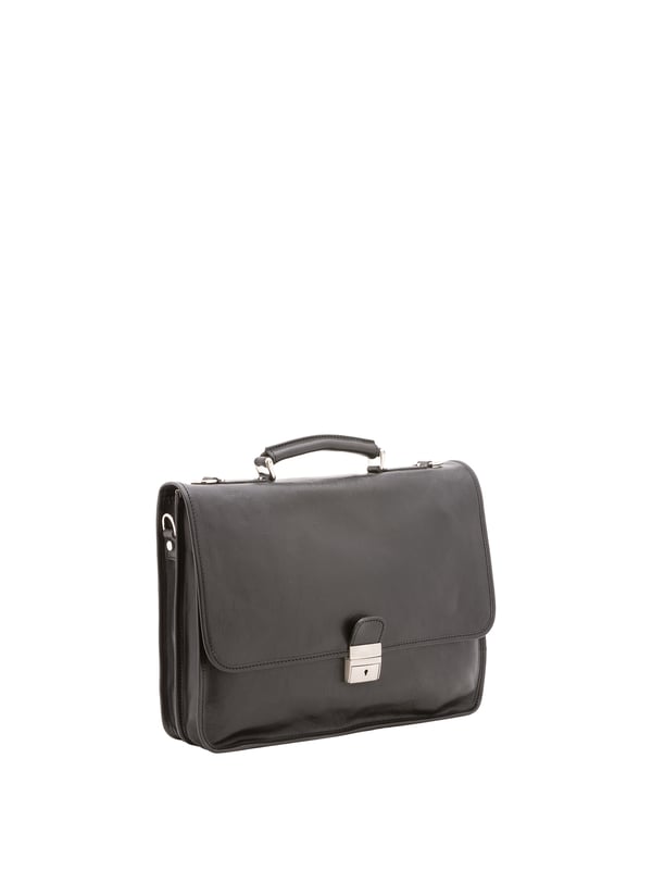Alessia Firenze Handtasche Unisex Unisex-Handtasche mit Schnappverschluss. Multifunktionstaschen Innentaschen. eine Rückseite mit Reißverschluss-Außentaschen. verstellbarer und abnehmbarer Schultergurt aus Leder. im Ledergriff. zwei Innenfächer. Außenmaterial. Innenfutter aus echtem Leder. Maße: 40x30x6 cm. Hergestellt in Italien