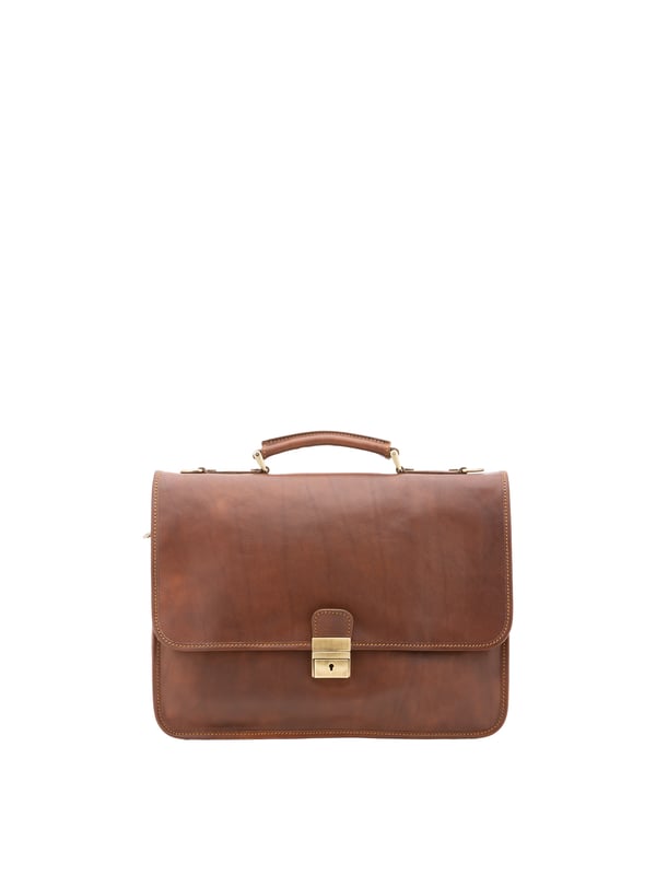 Alessia Firenze bolso de mano Unisexo Bolso unisex. El cierre es rápido. Los bolsillos internos son bolsillos multifuncionales. Los bolsillos externos son uno en la espalda con cremallera. La bandolera es ajustable y extraíble en piel. El mango es de piel. Hay dos compartimentos internos. El material exterior es 100% Piel Auténtica. Internamente está forrado en piel auténtica. Medidas: 40x30x6 cm. Hecho en Italia