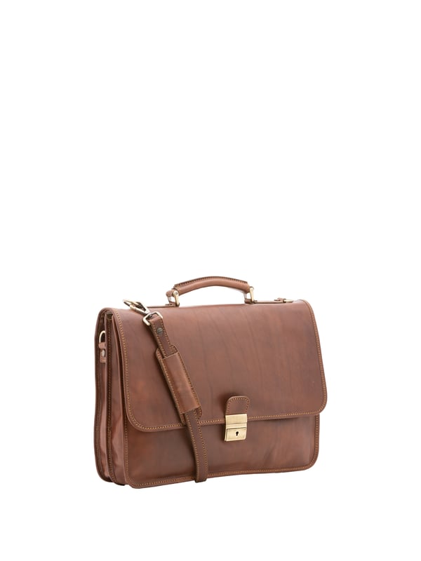 Alessia Firenze bolso de mano Unisexo Bolso unisex. El cierre es rápido. Los bolsillos internos son bolsillos multifuncionales. Los bolsillos externos son uno en la espalda con cremallera. La bandolera es ajustable y extraíble en piel. El mango es de piel. Hay dos compartimentos internos. El material exterior es 100% Piel Auténtica. Internamente está forrado en piel auténtica. Medidas: 40x30x6 cm. Hecho en Italia