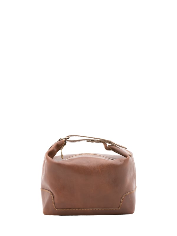 Alessia Firenze bolso de mano Unisexo Bolso unisex. El cierre es con cremallera. Los bolsillos internos son uno con cremallera. Los bolsillos externos están ausentes. Falta la correa para el hombro. El mango es de piel. Hay un compartimento interno. El material exterior es 100% Piel Auténtica. Internamente está forrado en algodón. Medidas: 24x19x18 cm. Hecho en Italia