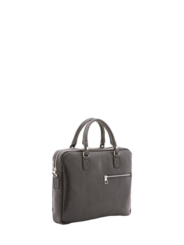 Alessia Firenze bolso de mano Unisexo Bolso unisex. El cierre es con cremallera. Hay dos bolsillos internos abiertos. Los bolsillos externos son uno frontal con cremallera y otro trasero con cremallera. La bandolera es ajustable y extraíble en piel. El mango es de piel. Hay dos compartimentos internos. El material exterior es 100% Piel Auténtica. Internamente está forrado en algodón. Medidas: 38x28x7 cm. Hecho en Italia
