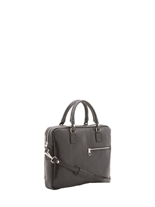 Alessia Firenze bolso de mano Unisexo Bolso unisex. El cierre es con cremallera. Hay dos bolsillos internos abiertos. Los bolsillos externos son uno frontal con cremallera y otro trasero con cremallera. La bandolera es ajustable y extraíble en piel. El mango es de piel. Hay dos compartimentos internos. El material exterior es 100% Piel Auténtica. Internamente está forrado en algodón. Medidas: 38x28x7 cm. Hecho en Italia