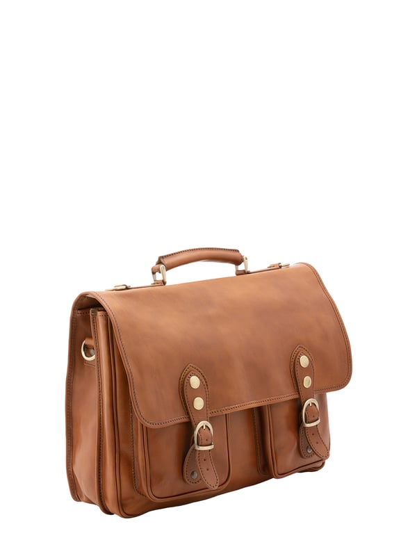 Alessia Firenze Handtasche Unisex Unisex-Handtasche mit Druckknopfverschluss. Multifunktionstaschen Innentaschen. Eine Vorderseite mit Reißverschluss, zwei Vorderseiten mit Magnetknopf und eine Rückseite mit Reißverschluss-Außentaschen. verstellbarer und abnehmbarer Schultergurt aus Leder. im Ledergriff. zwei Innenfächer. Außenmaterial. Innenfutter aus echtem Leder. Maße: 25x38x10 cm. Hergestellt in Italien