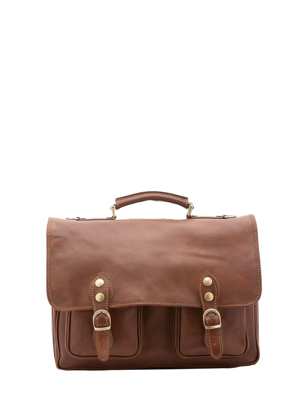 Alessia Firenze Handtasche Unisex Unisex-Handtasche mit Druckknopfverschluss. Multifunktionstaschen Innentaschen. Eine Vorderseite mit Reißverschluss, zwei Vorderseiten mit Magnetknopf und eine Rückseite mit Reißverschluss-Außentaschen. verstellbarer und abnehmbarer Schultergurt aus Leder. im Ledergriff. zwei Innenfächer. Außenmaterial. Innenfutter aus echtem Leder. Maße: 25x38x10 cm. Hergestellt in Italien