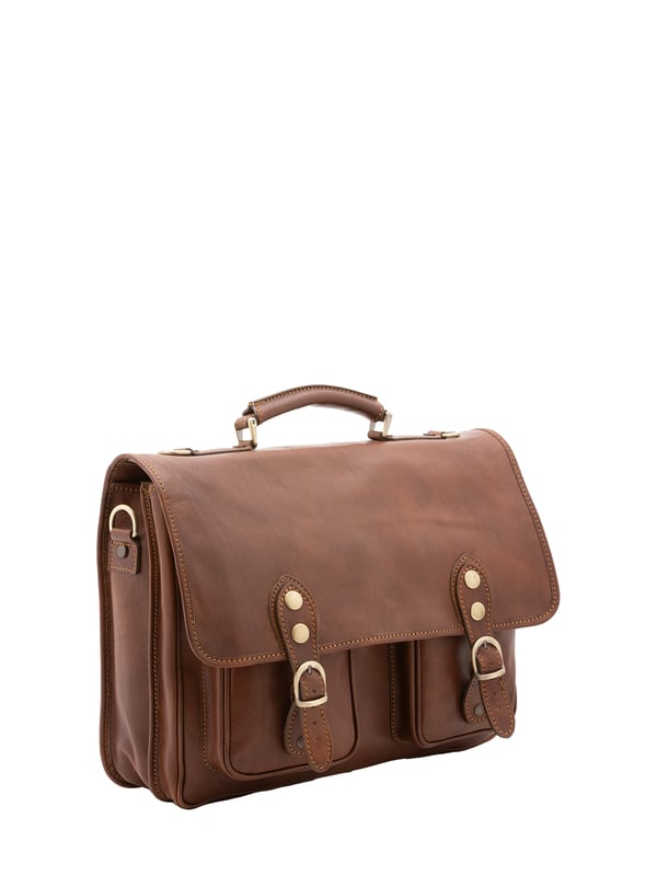 Alessia Firenze Handtasche Unisex Unisex-Handtasche mit Druckknopfverschluss. Multifunktionstaschen Innentaschen. Eine Vorderseite mit Reißverschluss, zwei Vorderseiten mit Magnetknopf und eine Rückseite mit Reißverschluss-Außentaschen. verstellbarer und abnehmbarer Schultergurt aus Leder. im Ledergriff. zwei Innenfächer. Außenmaterial. Innenfutter aus echtem Leder. Maße: 25x38x10 cm. Hergestellt in Italien