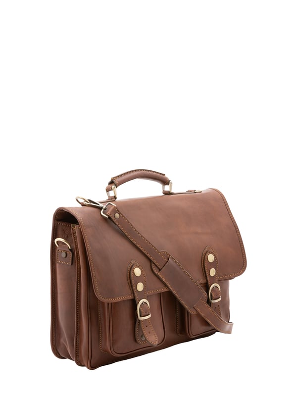 Alessia Firenze Handtasche Unisex Unisex-Handtasche mit Druckknopfverschluss. Multifunktionstaschen Innentaschen. Eine Vorderseite mit Reißverschluss, zwei Vorderseiten mit Magnetknopf und eine Rückseite mit Reißverschluss-Außentaschen. verstellbarer und abnehmbarer Schultergurt aus Leder. im Ledergriff. zwei Innenfächer. Außenmaterial. Innenfutter aus echtem Leder. Maße: 25x38x10 cm. Hergestellt in Italien