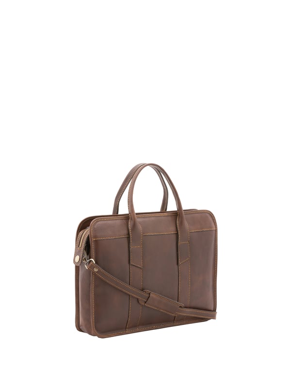 Alessia Firenze Handtasche Unisex Unisex-Handtasche mit Reißverschluss. eine offene Innentasche. fehlende Außentaschen. verstellbarer und abnehmbarer Schultergurt aus Leder. im Ledergriff. ein Innenfach. Außenmaterial. Innen mit Baumwolle gefüttert. Maße: 40x30x8 cm. Hergestellt in Italien