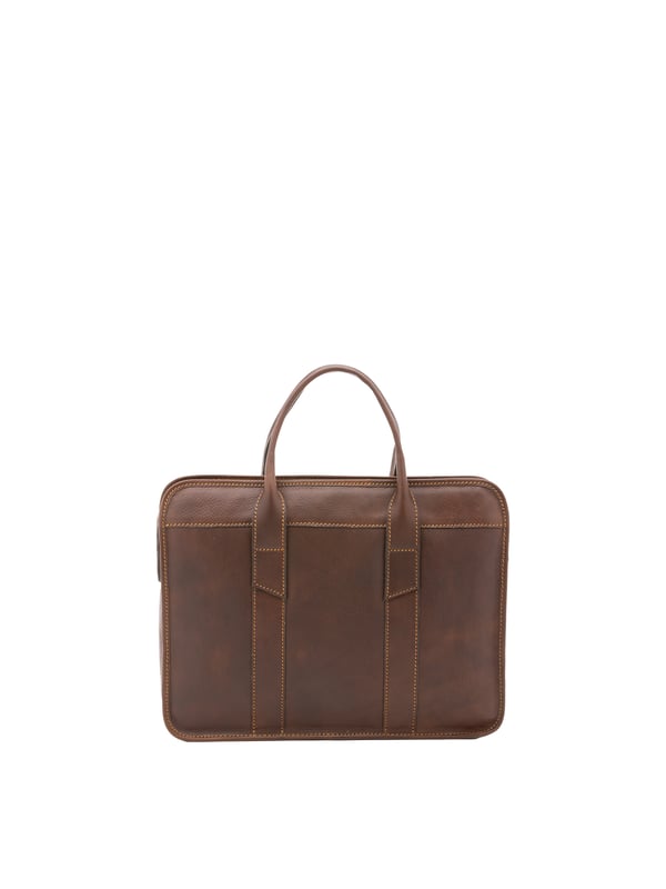 Alessia Firenze Handtasche Unisex Unisex-Handtasche mit Reißverschluss. eine offene Innentasche. fehlende Außentaschen. verstellbarer und abnehmbarer Schultergurt aus Leder. im Ledergriff. ein Innenfach. Außenmaterial. Innen mit Baumwolle gefüttert. Maße: 40x30x8 cm. Hergestellt in Italien