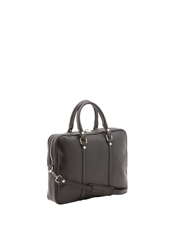 Alessia Firenze Handtasche Unisex Unisex-Handtasche mit Reißverschluss. eine mit Reißverschluss-Innentaschen. fehlende Außentaschen. verstellbarer und abnehmbarer Schultergurt aus Leder. im Ledergriff. ein Innenfach. Außenmaterial. Innen mit Baumwolle gefüttert. Maße: 37x31x6 cm. Hergestellt in Italien