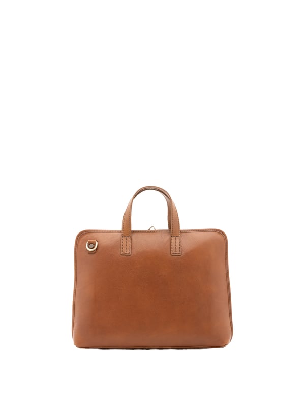 Alessia Firenze bolso de mano Unisexo Bolso unisex. El cierre es con cremallera. Los bolsillos internos son uno con cremallera y otro abierto. Los bolsillos externos son uno en la espalda con cremallera. La bandolera es ajustable en piel. El mango es de piel. Hay dos compartimentos internos. El material exterior es 100% Piel Auténtica. Internamente está forrado en algodón. Medidas: 40x30x5 cm. Hecho en Italia