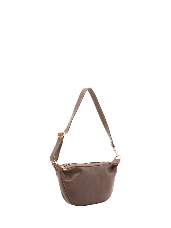 Alessia Firenze Bolso de hombro Unisexo Bolso bandolera unisex. El cierre es con cremallera. Los bolsillos internos son uno con cremallera. Los bolsillos externos son uno en la espalda con cremallera. La bandolera es ajustable en piel. Falta el mango. Hay un compartimento interno. El material exterior es 100% Piel Auténtica. Internamente está forrado en algodón. Medidas: 28x18x6 cm. Hecho en Italia