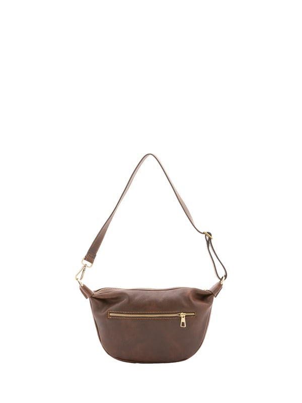 Alessia Firenze Bolso de hombro Unisexo Bolso bandolera unisex. El cierre es con cremallera. Los bolsillos internos son uno con cremallera. Los bolsillos externos son uno en la espalda con cremallera. La bandolera es ajustable en piel. Falta el mango. Hay un compartimento interno. El material exterior es 100% Piel Auténtica. Internamente está forrado en algodón. Medidas: 28x18x6 cm. Hecho en Italia