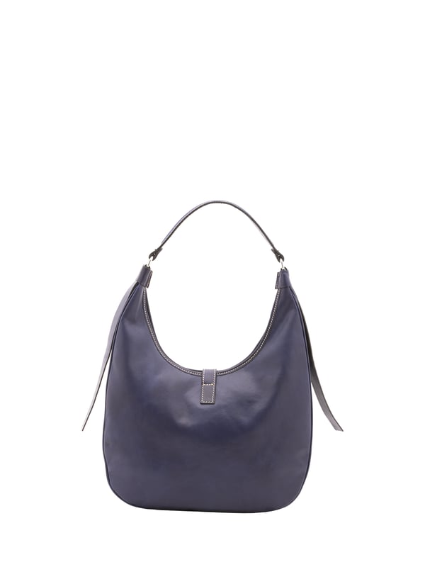 Bolso bandolera unisex. El cierre es con cremallera. Los bolsillos internos son uno con cremallera. Los bolsillos externos están ausentes. Falta la correa para el hombro. El mango es de piel. Hay un compartimento interno. El material exterior es 100% Piel Auténtica. Internamente está forrado en algodón. Medidas: 38x28x10 cm. Hecho en Italia