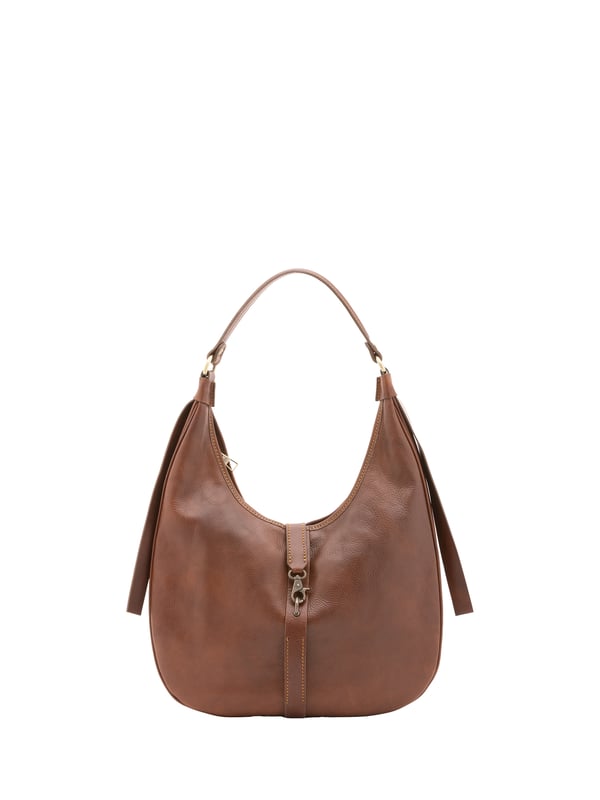 Alessia Firenze Bolso de hombro Unisexo Bolso bandolera unisex. El cierre es con cremallera. Los bolsillos internos son uno con cremallera. Los bolsillos externos están ausentes. Falta la correa para el hombro. El mango es de piel. Hay un compartimento interno. El material exterior es 100% Piel Auténtica. Internamente está forrado en algodón. Medidas: 38x28x10 cm. Hecho en Italia