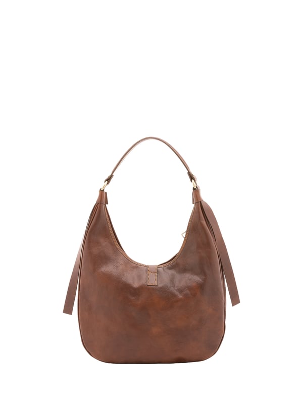 Alessia Firenze Bolso de hombro Unisexo Bolso bandolera unisex. El cierre es con cremallera. Los bolsillos internos son uno con cremallera. Los bolsillos externos están ausentes. Falta la correa para el hombro. El mango es de piel. Hay un compartimento interno. El material exterior es 100% Piel Auténtica. Internamente está forrado en algodón. Medidas: 38x28x10 cm. Hecho en Italia