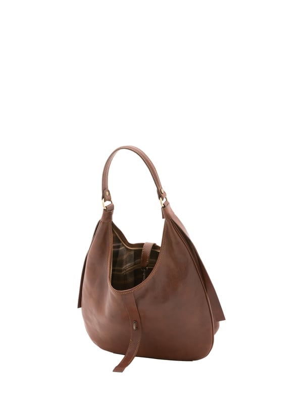 Alessia Firenze Bolso de hombro Unisexo Bolso bandolera unisex. El cierre es con cremallera. Los bolsillos internos son uno con cremallera. Los bolsillos externos están ausentes. Falta la correa para el hombro. El mango es de piel. Hay un compartimento interno. El material exterior es 100% Piel Auténtica. Internamente está forrado en algodón. Medidas: 38x28x10 cm. Hecho en Italia