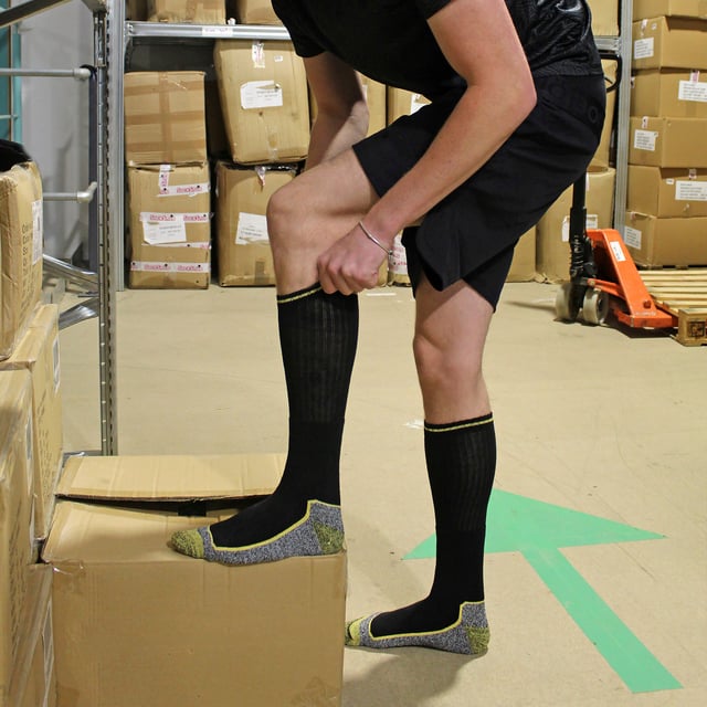 Sock Snob Bamboe werksokken in één maat, 6 stuks (BW