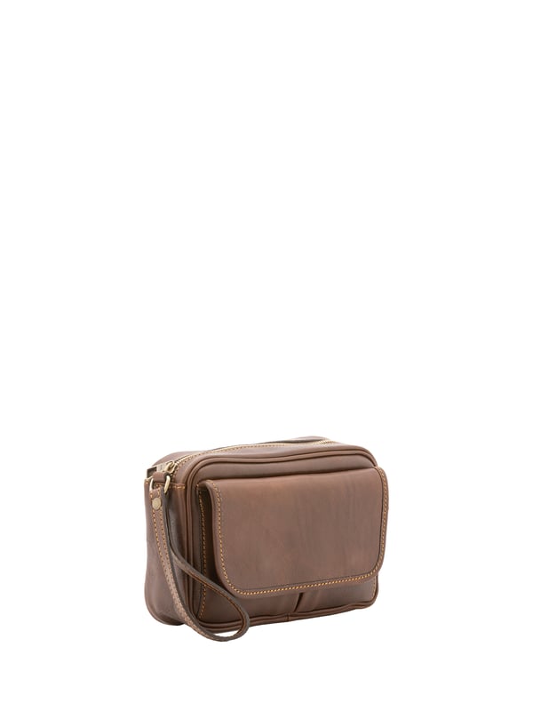 Alessia Firenze Embrague Unisexo Bolso de mano unisex. El cierre es con cremallera. Los bolsillos internos son uno con cremallera. Los bolsillos externos son uno delantero con botón magnético y otro trasero con cremallera. Falta la correa para el hombro. El mango es de piel. Hay un compartimento interno. El material exterior es 100% Piel Auténtica. Internamente está forrado en algodón. Medidas: 24x20x6 cm. Hecho en Italia