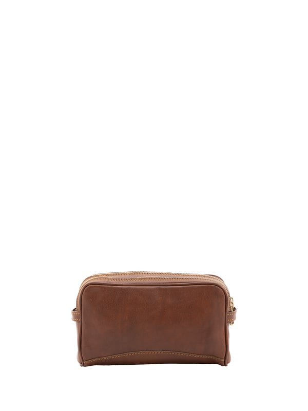 Unisex-Clutch mit Reißverschluss. eine mit Reißverschluss-Innentaschen. fehlende Außentaschen. fehlender Schultergurt. fehlender Griff. zwei Innenfächer.  Außenmaterial. Innen mit Baumwolle gefüttert. Maße: 24x18x7 cm. Hergestellt in Italien