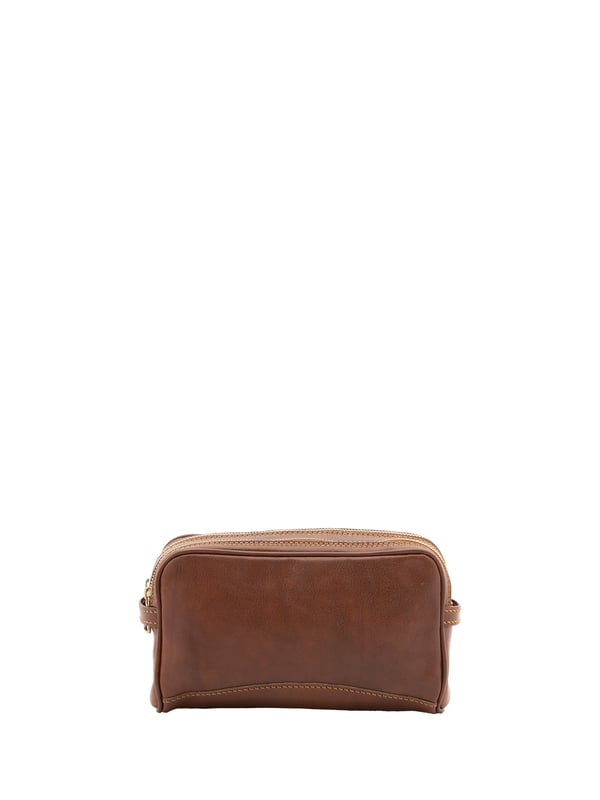 Unisex-Clutch mit Reißverschluss. eine mit Reißverschluss-Innentaschen. fehlende Außentaschen. fehlender Schultergurt. fehlender Griff. zwei Innenfächer.  Außenmaterial. Innen mit Baumwolle gefüttert. Maße: 24x18x7 cm. Hergestellt in Italien
