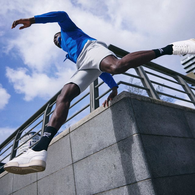 Reebok - 6 Pair Men's & Ladies Core Ribbed Cotton Crew Socks: Reebok Core Ribbed Crew Socks are the perfect addition to your everyday sock collection. With a classic design featuring the iconic Reebok logo, these sporty ribbed leg socks offer a soft, stretchy feel, making them ideal for all-day comfort. The built-in arch support is specially designed to provide a secure, snug fit that conforms to the natural contours of your foot, helping to reduce fatigue and improve stability throughout the day. This makes ribbed socks ideal for maintaining a snug fit around the calf, offering gentle compression that enhances circulation and prevents sagging, which is especially useful during physical activity or long periods of wear. The seamless toe design eliminates the traditional bulky seam found in most socks, reducing the risk of irritation and friction. This feature enhances comfort, particularly during long periods of wear, as it prevents pressure points and chafing around the toes. Ideal for those who prefer an unobtrusive and minimalist style, these socks seamlessly blend into any outfit while maintaining maximum comfort throughout the day. These socks offer a great balance of softness, durability, and flexibility. Available in packs of 6 pairs, they come in Black or White, and three UK sizes: 6-8, 8-10, and 10-12. Made from a breathable cotton blend with 59% Cotton, 36% Polyester, 4% Elastane, and 1% Polyamide they are also machine washable at 40°, making them easy to care for and perfect for everyday wear. Extra Product Details: Reebok Core Crew Socks Arch Support for Snug Fit Cotton Blend Seamless Toe & Cushioned Sole Ribbed Leg for Comfort Available in Black & White Soft and Breathable 6 Pairs Per Pack 3 UK Sizes: 6-8, 8-10, 10-12 Machine Washable