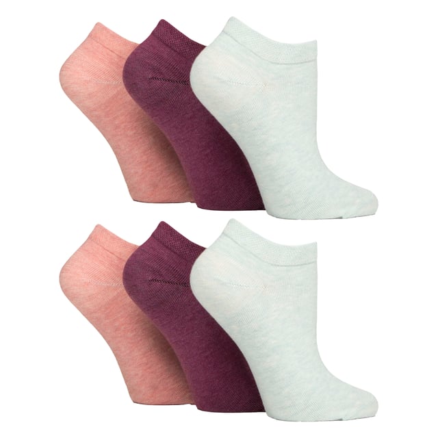 IOMI - Pack de 6 calcetines para diabéticos: Descubra la solución ideal para el cuidado del pie diabético con los calcetines para diabéticos especialmente diseñados para mujeres de IOMI Footnurse. Diseñados por expertos técnicos, estos calcetines IOMI Diabetic Trainer ofrecen un enfoque adaptado a la salud del pie diabético con un corte bajo, ideal para los meses de primavera y verano. Estos magníficos calcetines, lujosamente suaves y ricos en algodón, se han confeccionado para sujetar los tobillos sin elasticidad y sin la tirantez que puede causar problemas a cualquier persona con problemas circulatorios. Diseñados para adaptarse perfectamente a los contornos del tobillo, los remates de nido de abeja de forma y tejido especiales eliminan los incómodos anillos de constricción, cruciales para las personas diabéticas. También incluyen dedos de los pies unidos a mano para costuras suaves, esencial para facilitar la comodidad para los diabéticos y prevenir la acidez, por lo que tiene sentido elegir estos calcetines ligeros IOMI entrenador diabético para cuidar de sus piernas todos los días. Estos calcetines vienen en paquetes de 6 pares y están disponibles en 8 opciones diferentes. Están hechos de: 77% Algodón, 15% Poliéster, 1% Elastano. Vienen en talla única de mujer 4-8 UK y son lavables a máquina. Detalles adicionales del producto: IOMI Footnurse 6 Pack Calcetines para Diabéticos NON ELASTIC Ankle Top Smooth Toe Seam HoneyComb Top Hand Linked Toe Seam Soft Touch Cotton Designed For Diabetes Ideal for Large or Swollen Legs Ladies One Size: 4-8 UK