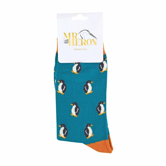 Mr Heron Bamboo Patterned Animal Socks: Miss Sparrow prides their products on the philosophy of making your feet feel fabulous all year round. Whether it's their chic and stylish products, they bring you unique, exciting and fashionable accessories, full of individuality to give you the confidence to be you. If you’re after great bamboo socks with very bright, funky and crazy colours then these bunch of Mr Heron Socks are perfect! With loads of patterns like spots, stripes, zig zags and more! You’ll be sure to find the perfect pair to jazz up your feet!. Their socks will keep your toes warm and make your loved ones smile on special occasions. They would even make a wonderful gift for yourself or a loved one. These socks are breathable, hypoallergenic antibacterial and super soft. There are many patterns available, we’re sure you’ll find something that’ll suit you. These range of socks are made from 54% Bamboo, 22% Cotton, 16% Polyester, 6% Nylon, 2% Elastane. They are men’s size 6-11 UK. Machine washable under 40. Do not dry clean. Do not iron. Do not bleach. Extra Product Details: Men’s Mr Heron Socks Novelty Bamboo Socks A Great Gift Bamboo Rich Fibres 4 Funky Patterns Super Soft & Breathable Hypoallergenic Antibacterial Machine Washable Under 40