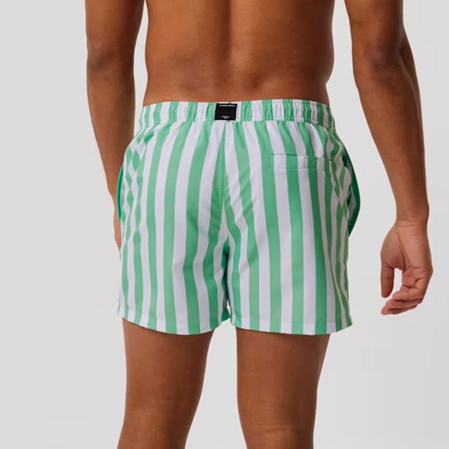 Borg Print Swim Shorts - Stylish and Comfortable Swimwear: Elevate your swimwear collection with the Björn Borg Borg Print Swim Shorts, designed for those who value both style and comfort. Made from 100% recycled polyester, these shorts feature a regular fit with a mid-length design, an elastic waistband with drawstrings for a secure fit, and side pockets for convenience. The standout print adds a touch of flair, making these shorts perfect for the beach or pool. Extra Product Details:. 100% Recycled Polyester Regular Fit with Mid-Length Elastic Waistband with Drawstrings Side Pockets Machine Washable. These swim shorts are the perfect blend of fashion and function, making them ideal for any water activity
