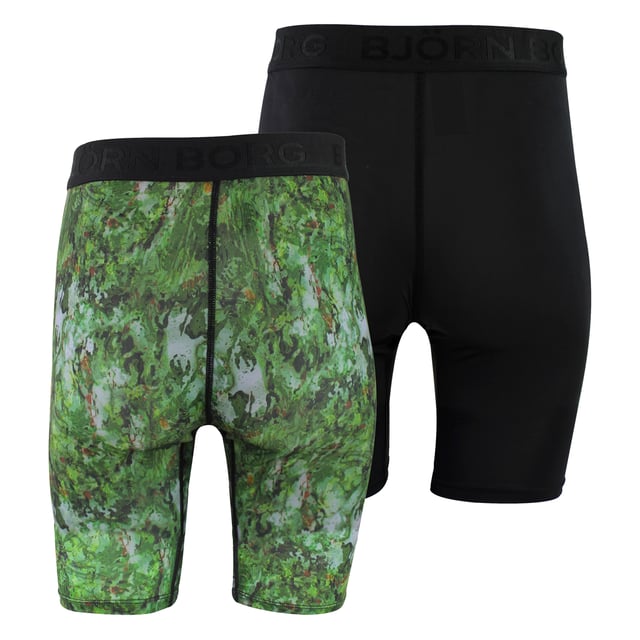 Performance Boxer Long Leg 2-Pack - Ultimate Support and Comfort: Elevate your activewear with the Björn Borg Performance Boxer Long Leg 2-Pack, designed for those who seek optimal support during intense workouts. Crafted from soft, stretchable fabric, these boxers feature a longer leg length for added coverage and support. The moisture-wicking material ensures you stay dry and comfortable, while the iconic elastic waistband provides a secure fit. Extra Product Details: 90% Recycled Polyester, 10% Elastane Long Leg Length Moisture-Wicking Fabric Elastic Waistband Machine Washable. These boxers are essential for any athlete looking for performance and comfort in their gear.