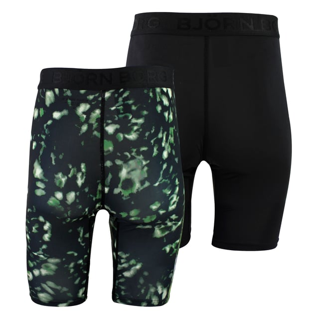 Performance Boxer Long Leg 2-Pack - Ultimate Support and Comfort: Elevate your activewear with the Björn Borg Performance Boxer Long Leg 2-Pack, designed for those who seek optimal support during intense workouts. Crafted from soft, stretchable fabric, these boxers feature a longer leg length for added coverage and support. The moisture-wicking material ensures you stay dry and comfortable, while the iconic elastic waistband provides a secure fit. Extra Product Details: 90% Recycled Polyester, 10% Elastane Long Leg Length Moisture-Wicking Fabric Elastic Waistband Machine Washable. These boxers are essential for any athlete looking for performance and comfort in their gear.