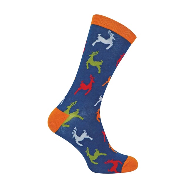 Mr Heron Bamboo Patterned Animal Socks: Miss Sparrow prides their products on the philosophy of making your feet feel fabulous all year round. Whether it's their chic and stylish products, they bring you unique, exciting and fashionable accessories, full of individuality to give you the confidence to be you. If you’re after great bamboo socks with very bright, funky and crazy colours then these bunch of Mr Heron Socks are perfect! With loads of patterns like spots, stripes, zig zags and more! You’ll be sure to find the perfect pair to jazz up your feet!. Their socks will keep your toes warm and make your loved ones smile on special occasions. They would even make a wonderful gift for yourself or a loved one. These socks are breathable, hypoallergenic antibacterial and super soft. There are many patterns available, we’re sure you’ll find something that’ll suit you. These range of socks are made from 54% Bamboo, 22% Cotton, 16% Polyester, 6% Nylon, 2% Elastane. They are men’s size 6-11 UK. Machine washable under 40. Do not dry clean. Do not iron. Do not bleach. Extra Product Details: Men’s Mr Heron Socks Novelty Bamboo Socks A Great Gift Bamboo Rich Fibres 4 Funky Patterns Super Soft & Breathable Hypoallergenic Antibacterial Machine Washable Under 40