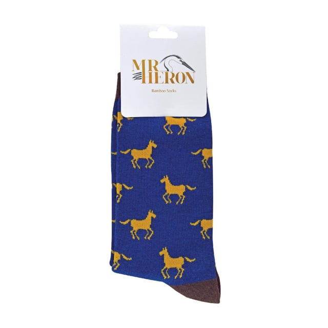 Mr Heron Bamboo Patterned Animal Socks: Miss Sparrow prides their products on the philosophy of making your feet feel fabulous all year round. Whether it's their chic and stylish products, they bring you unique, exciting and fashionable accessories, full of individuality to give you the confidence to be you. If you’re after great bamboo socks with very bright, funky and crazy colours then these bunch of Mr Heron Socks are perfect! With loads of patterns like spots, stripes, zig zags and more! You’ll be sure to find the perfect pair to jazz up your feet!. Their socks will keep your toes warm and make your loved ones smile on special occasions. They would even make a wonderful gift for yourself or a loved one. These socks are breathable, hypoallergenic antibacterial and super soft. There are many patterns available, we’re sure you’ll find something that’ll suit you. These range of socks are made from 54% Bamboo, 22% Cotton, 16% Polyester, 6% Nylon, 2% Elastane. They are men’s size 6-11 UK. Machine washable under 40. Do not dry clean. Do not iron. Do not bleach. Extra Product Details: Men’s Mr Heron Socks Novelty Bamboo Socks A Great Gift Bamboo Rich Fibres 4 Funky Patterns Super Soft & Breathable Hypoallergenic Antibacterial Machine Washable Under 40