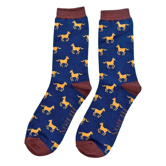 Mr Heron Bamboo Patterned Animal Socks: Miss Sparrow prides their products on the philosophy of making your feet feel fabulous all year round. Whether it's their chic and stylish products, they bring you unique, exciting and fashionable accessories, full of individuality to give you the confidence to be you. If you’re after great bamboo socks with very bright, funky and crazy colours then these bunch of Mr Heron Socks are perfect! With loads of patterns like spots, stripes, zig zags and more! You’ll be sure to find the perfect pair to jazz up your feet!. Their socks will keep your toes warm and make your loved ones smile on special occasions. They would even make a wonderful gift for yourself or a loved one. These socks are breathable, hypoallergenic antibacterial and super soft. There are many patterns available, we’re sure you’ll find something that’ll suit you. These range of socks are made from 54% Bamboo, 22% Cotton, 16% Polyester, 6% Nylon, 2% Elastane. They are men’s size 6-11 UK. Machine washable under 40. Do not dry clean. Do not iron. Do not bleach. Extra Product Details: Men’s Mr Heron Socks Novelty Bamboo Socks A Great Gift Bamboo Rich Fibres 4 Funky Patterns Super Soft & Breathable Hypoallergenic Antibacterial Machine Washable Under 40