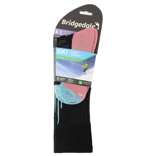 Women's Performance Lightweight Ski Socks: Embrace the ultimate fusion of technology and tailored comfort with our Women's Performance Lightweight Ski Socks. Fashioned to enrich your skiing escapades, these socks are imbued with a Performance Fit that meticulously contours to your feet. Whether you're navigating frosty trails or gliding on powdery slopes, expect a ceaseless bond between sock and skin that enhances every flex and turn. Expertly woven with the ambition to keep the contemporary skier's feet dry, comfy, and warm, our socks come equipped with an elite Moisture Management system and ThermoFit technology. The bliss of a Flat toe seam combined with intentional ShockZones affords your feet the comfort to ski from dawn until dusk. These performance-driven ski socks also feature a women-specific fit, providing that resilient support uniquely suited to the shape of a woman's foot. Topped with our signature Y-Heel design, they deliver a flawless fit that guards against slippage, ensuring your focus remains undisturbed on the thrilling alpine downhills. Experience the exceptional – these socks are your pledge for sanguine ski sessions. Key Product Specifications: - Tailored Women’s Fit - Advanced Moisture Management - Innovative ThermoFit Warmth - Smooth Flat toe seam - Protective ShockZones - Secure Y-Heel Design - Performance Fit for Stability - Lightweight, Breathable Fabric