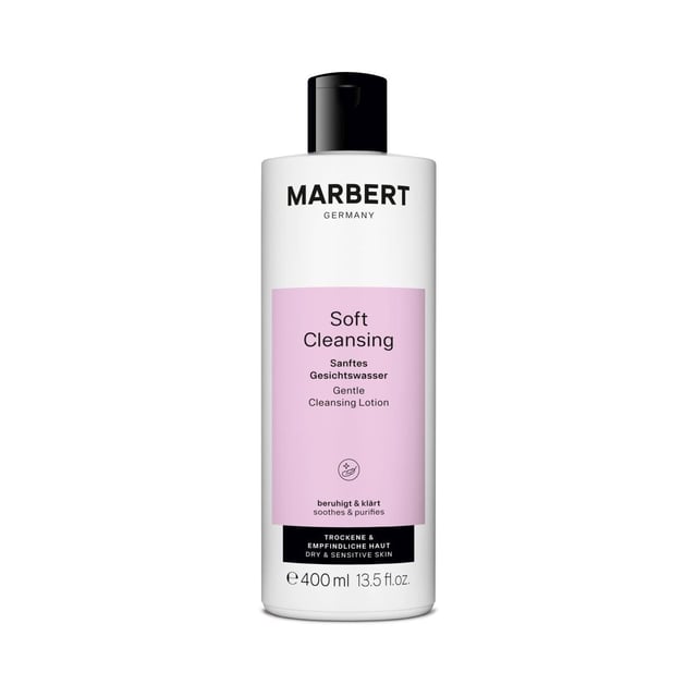 Soft Cleansing & Fresh Cleansing: Porentiefe Reinigung. Effektiv und hauttypgerecht! Soft Cleansing - die sanfte Reinigung für trockene und empfindliche Haut. Das Soft Cleansing Sanftes Gesichtswasser beruhigt & klärt besonders schonend trockene & empfindliche Haut. klärt besonders schonend, beruhigt und spendet Feuchtigkeit bereitet die Haut optimal auf die anschließende Pflege vor Angereichert mit Aloe Vera, Panthenol und Zemea®.
