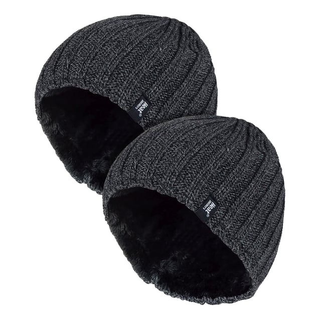 Heat Holders - Grobstrick-Mütze: Umarmen Sie Wärme und unschlagbaren Stil mit dem ultimativen Winteraccessoire, der Grobstrick-Mütze von Heat Holders. Mit ihrem attraktiven Rippen-Design und der revolutionären Heatweaver-Technologie bietet diese Beanie-Mütze unvergleichliche Wärme und Komfort, was sie perfekt für jedes Winteroutfit macht. Vollgepackt mit überlegener Wärme, außergewöhnlichem Komfort, effizienten feuchtigkeitsableitenden Eigenschaften, Langlebigkeit und Stil ist Heat Holders Ihre vertrauenswürdige Marke im Kampf gegen eisige Bedingungen. Das luxuriöse Heatweaver-Fleecefutter sorgt für eine zusätzliche Schicht von Weichheit und Isolation, damit Sie tagsüber gemütlich und warm bleiben. Die Grobstrick-Mütze, hergestellt aus hochwertigen Fasern, bietet eine sorgfältige Detailverarbeitung und gewährleistet ein langlebiges Produkt. Ihre Vielseitigkeit im Design umfasst Kabelstrick-Oberflächen und das Fleecefutter und bietet maximalen Komfort, ohne den Stil zu vernachlässigen. Heat Holders-Mützen sind ideal, um Ihren Kopf selbst an den kältesten Wintertagen warm zu halten. Mit ihrer fortschrittlichen Isoliertechnologie und atmungsaktiven, leichten Materialien bieten sie einen erstklassigen Komfort, sodass Sie kaum bemerken, dass Sie sie tragen. Wichtige Produktdetails: - Fortschrittliche Heatweaver-Technologie - Luxuriöses Fleecefutter - Hochwertiges Material - Weiches ribbeliges Beanie-Design - Perfekt für kalte Wetterbedingungen - Maschinenwaschbar