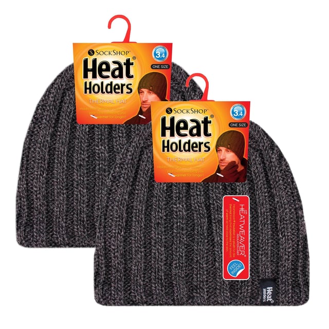 Heat Holders - Grobstrick-Mütze: Umarmen Sie Wärme und unschlagbaren Stil mit dem ultimativen Winteraccessoire, der Grobstrick-Mütze von Heat Holders. Mit ihrem attraktiven Rippen-Design und der revolutionären Heatweaver-Technologie bietet diese Beanie-Mütze unvergleichliche Wärme und Komfort, was sie perfekt für jedes Winteroutfit macht. Vollgepackt mit überlegener Wärme, außergewöhnlichem Komfort, effizienten feuchtigkeitsableitenden Eigenschaften, Langlebigkeit und Stil ist Heat Holders Ihre vertrauenswürdige Marke im Kampf gegen eisige Bedingungen. Das luxuriöse Heatweaver-Fleecefutter sorgt für eine zusätzliche Schicht von Weichheit und Isolation, damit Sie tagsüber gemütlich und warm bleiben. Die Grobstrick-Mütze, hergestellt aus hochwertigen Fasern, bietet eine sorgfältige Detailverarbeitung und gewährleistet ein langlebiges Produkt. Ihre Vielseitigkeit im Design umfasst Kabelstrick-Oberflächen und das Fleecefutter und bietet maximalen Komfort, ohne den Stil zu vernachlässigen. Heat Holders-Mützen sind ideal, um Ihren Kopf selbst an den kältesten Wintertagen warm zu halten. Mit ihrer fortschrittlichen Isoliertechnologie und atmungsaktiven, leichten Materialien bieten sie einen erstklassigen Komfort, sodass Sie kaum bemerken, dass Sie sie tragen. Wichtige Produktdetails: - Fortschrittliche Heatweaver-Technologie - Luxuriöses Fleecefutter - Hochwertiges Material - Weiches ribbeliges Beanie-Design - Perfekt für kalte Wetterbedingungen - Maschinenwaschbar