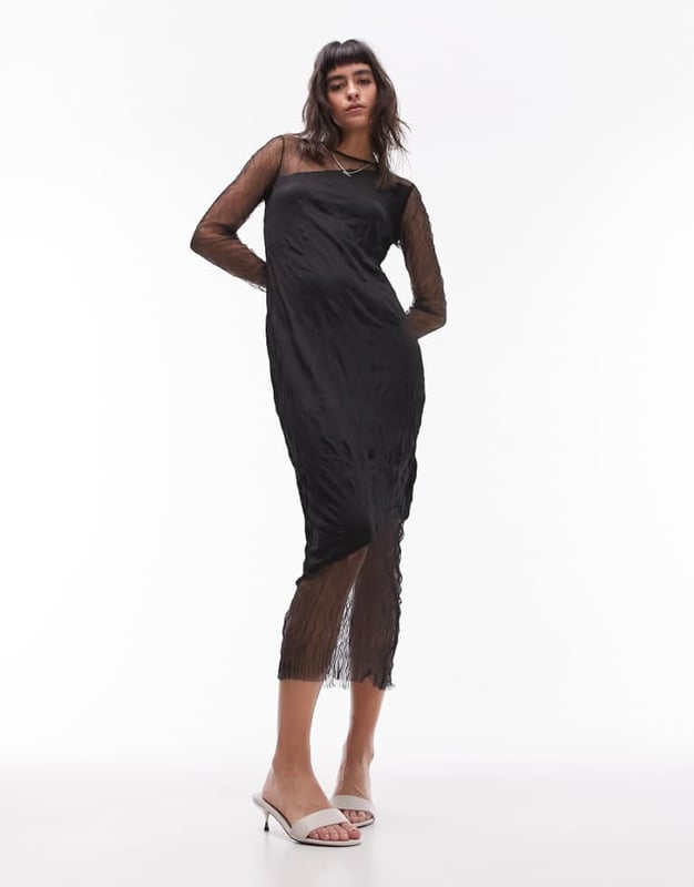 Dresses by Topshop Welcome to the next phase of Topshop Crew neck Long sleeves Regular fitSold By: Asos