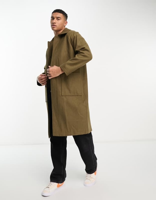 Jackets & Coats by Original Penguin Throw on, go out Spread collar Button placket Side pockets Regular fitSold By: Asos